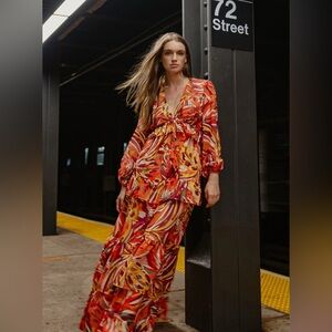 Flying Tomato- Wonderful Soul Woven Maxi Dress- NWOT